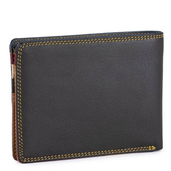 Mywalit Portafoglio jeans da uomo con tecnologia RFID Nappa Bosco In Vendita