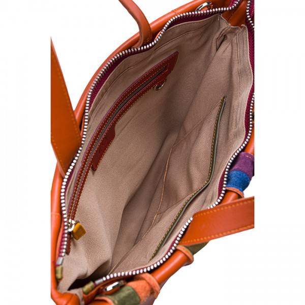 Mywalit Borsa Shopper Laguna in pelle e camoscio Lucca 2025