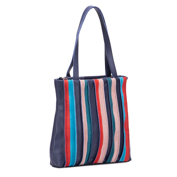 Mywalit Borsa shopping Laguna piccola Blu Qualità