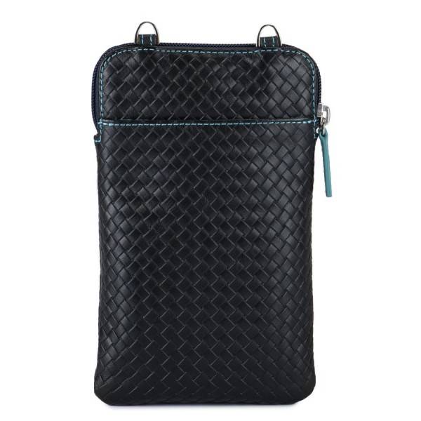 Mywalit Organiser Porta Telefono linea Embossed Nappa Black Pace Acquista Ora