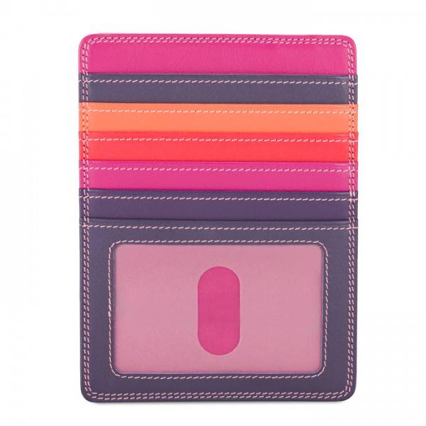 Mywalit Portacarte con tasca porta passaporto Sangria Multi