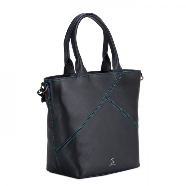 Mywalit Borsa con manici Carrara Nero Qualità Garantita