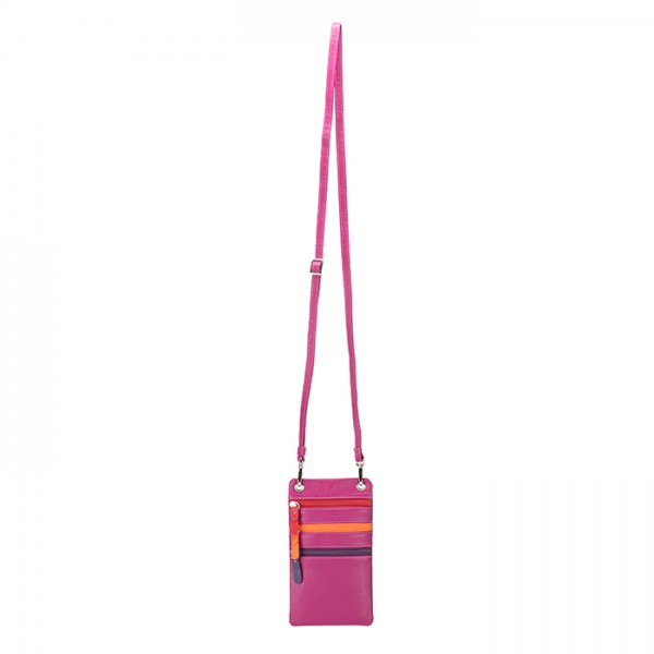 Mywalit Organiser con tripla zip da collo Sangria Multi Presa