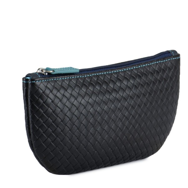 Mywalit Porta Occhiali Linea Embossed Nappa Black Pace Italia