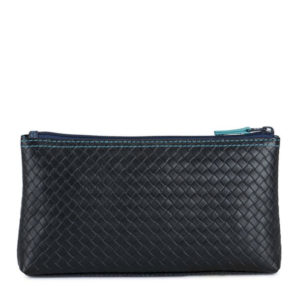 Mywalit Make-Up Case Piccolo Linea Embossed Nappa Black Pace Qualità