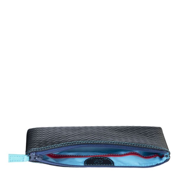 Mywalit Make-Up Case Piccolo Linea Embossed Nappa Black Pace Qualità