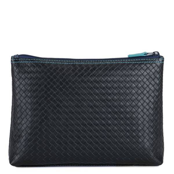 Mywalit Make-Up Case Grande Linea Embossed Nappa Black Pace Negozi Online