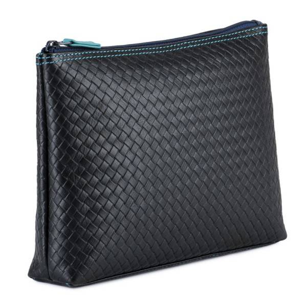 Mywalit Make-Up Case Grande Linea Embossed Nappa Black Pace Negozi Online