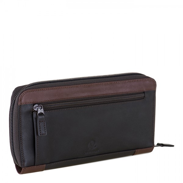 Mywalit Portafoglio con zip grande Cacao Vendita