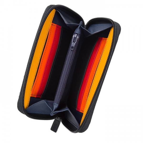 Mywalit Portafoglio con zip Collezione Elefante Black Pace Spedizione Gratuita