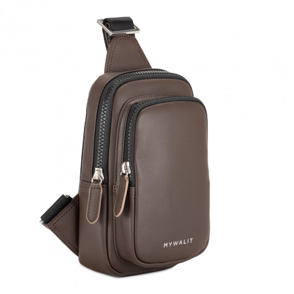 Mywalit Borsa Monospalla Firenze Marrone Qualità Garantita