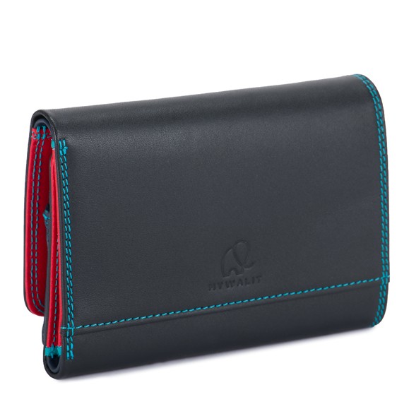 Mywalit Portafoglio a tre scomparti Black Pace Negozio