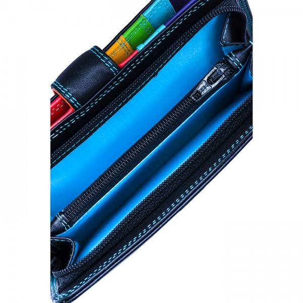 Mywalit Portafoglio con bottone a pressione grande Black Pace In Saldo