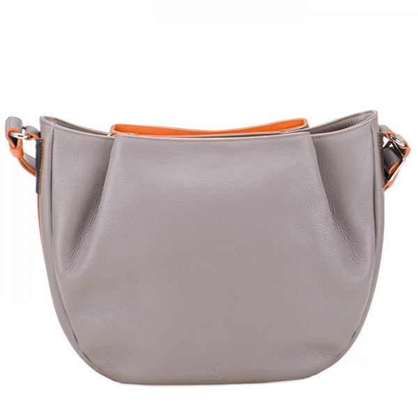 Mywalit Borsa hobo a tracolla Verona Fumo Saldi Di Fabbrica
