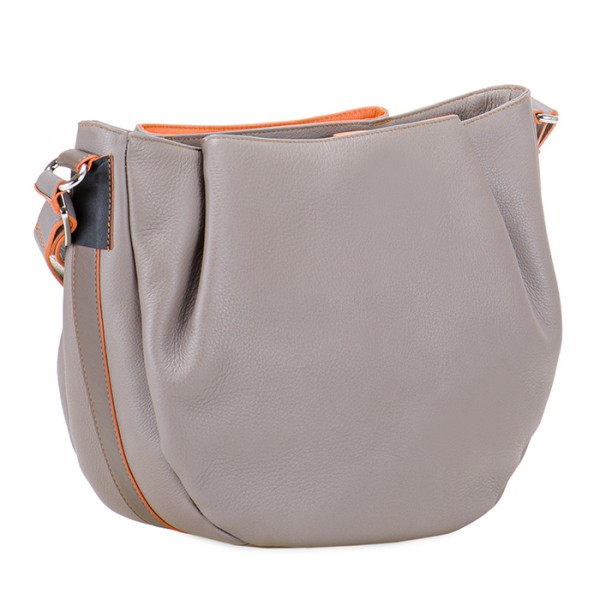 Mywalit Borsa hobo a tracolla Verona Fumo Saldi Di Fabbrica