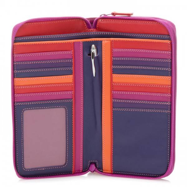 Mywalit Portafoglio con doppia zip grande Sangria Multi Negozi Online