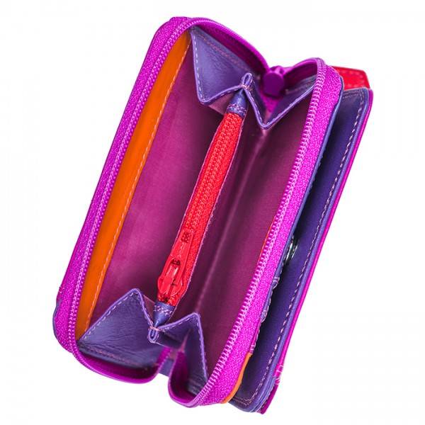 Mywalit Portafoglio con zip piccolo Sangria Multi Consegna Veloce