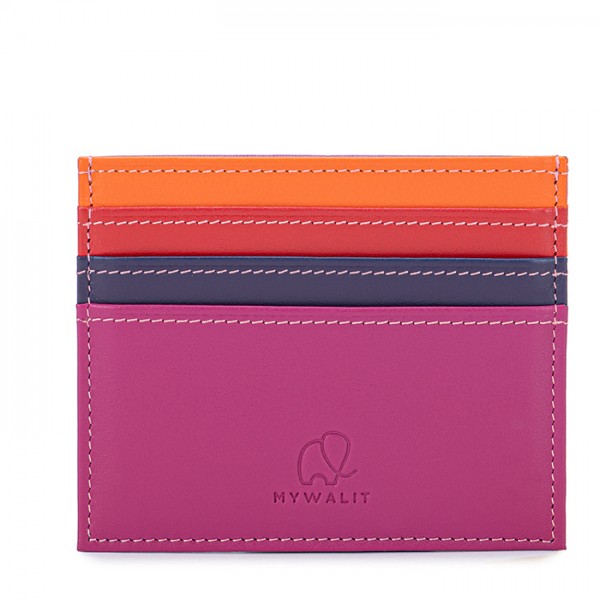Mywalit Porta carte di credito con doppia funzione Sangria Multi