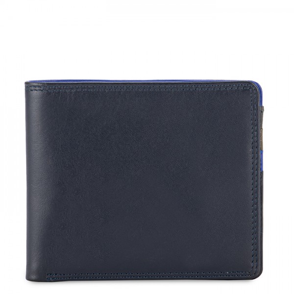 Mywalit Portafoglio da uomo standard E/W con tecnologia RFID Nappa Midnight Qualità