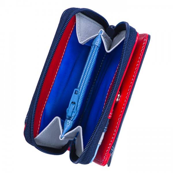 Mywalit Portafoglio con zip piccolo Royal Presa