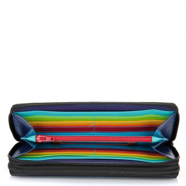 Mywalit Portafoglio con doppia zip grande Black Pace In Saldo