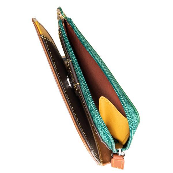 Mywalit Portafoglio Mini Doppio Scomparto Bosco Liquidazione