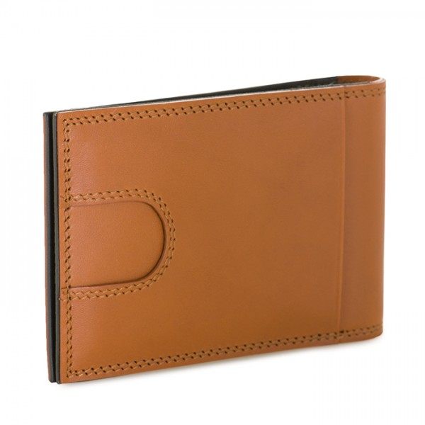 Mywalit Portafoglio da uomo Bi-fold con Portacarte Marrone-Oliva Promozione