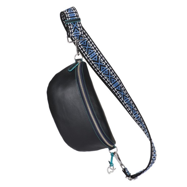 Mywalit Borsa con tracolla in tessuto Olbia Nero Vendite Flash
