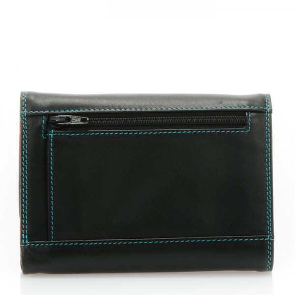 Mywalit Portamonete/Portafoglio con doppio risvolto Black Pace Moda