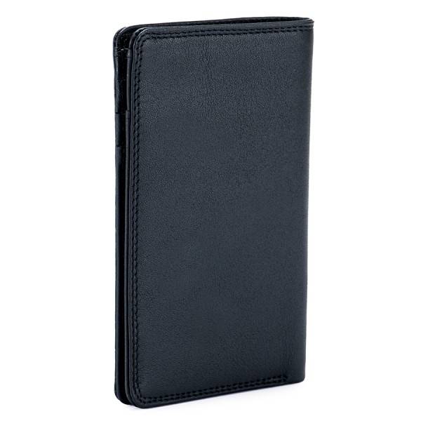 Mywalit Portafoglio da uomo Mini Doppio Scomparto Nero Grande vendita
