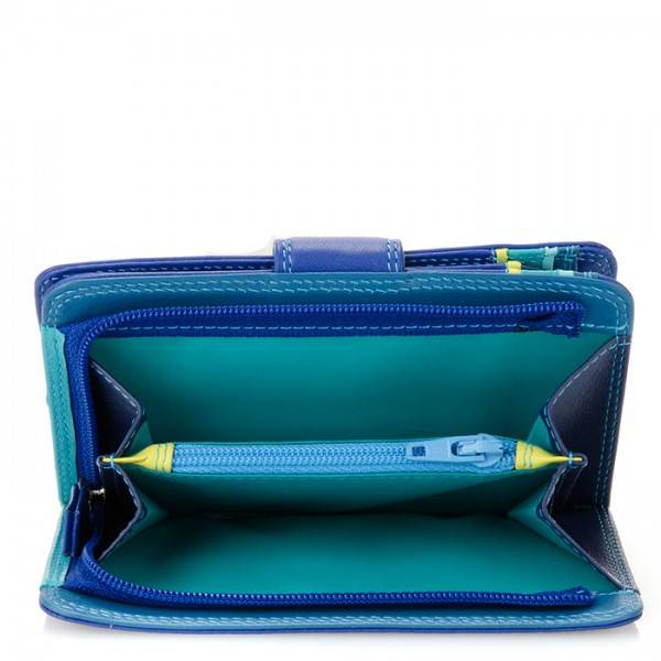 Mywalit Portafoglio con bottone a pressione medio Seascape Flash Sale