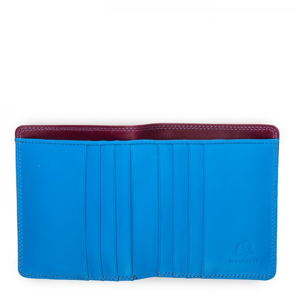 Mywalit Portafoglio standard uomo con tecnologia RFID Prugna-Celeste Outlet