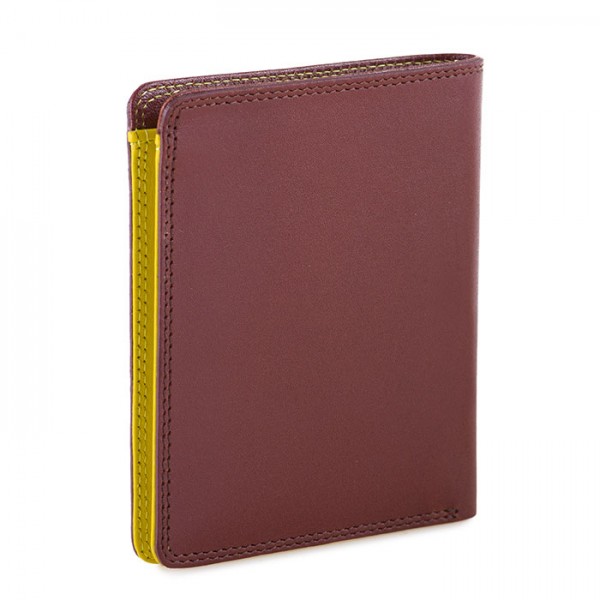 Mywalit Portafoglio standard uomo con tecnologia RFID Marrone-Giallo In Vendita