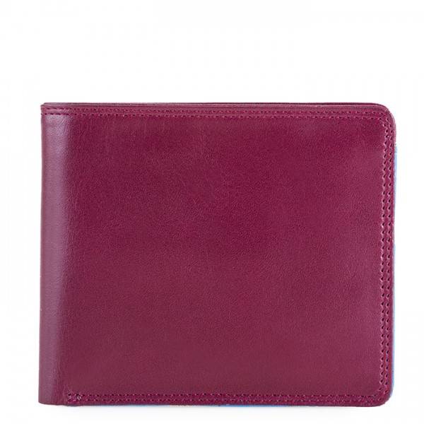 Mywalit Portafoglio da uomo standard E/W con tecnologia RFID Prugna-Celeste Vendita Economica
