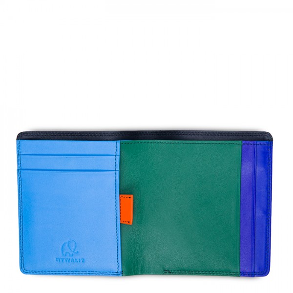 Mywalit Portafoglio da uomo Bi-fold con scomparto estraibile e tecnologia RFID Nappa Burano Moda