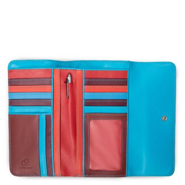 Mywalit Portafoglio a tre ante con zip Pompei Fino al 50% di sconto
