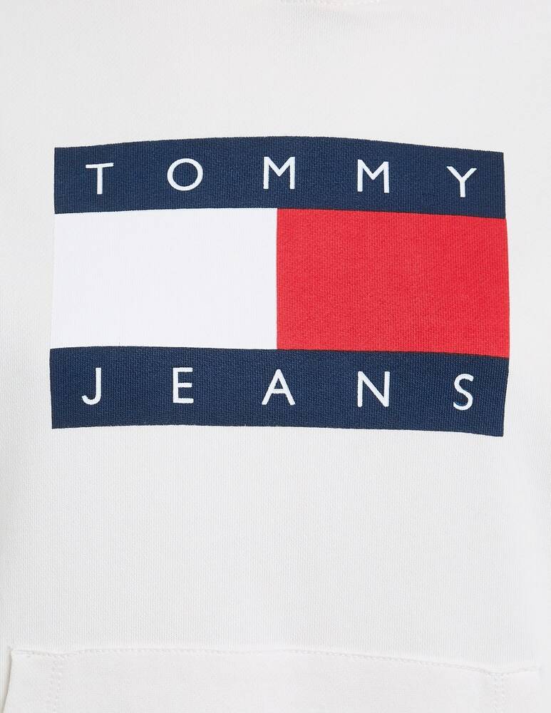 Tommy Jeans Felpa con cappuccio in cotone Vendita Calda