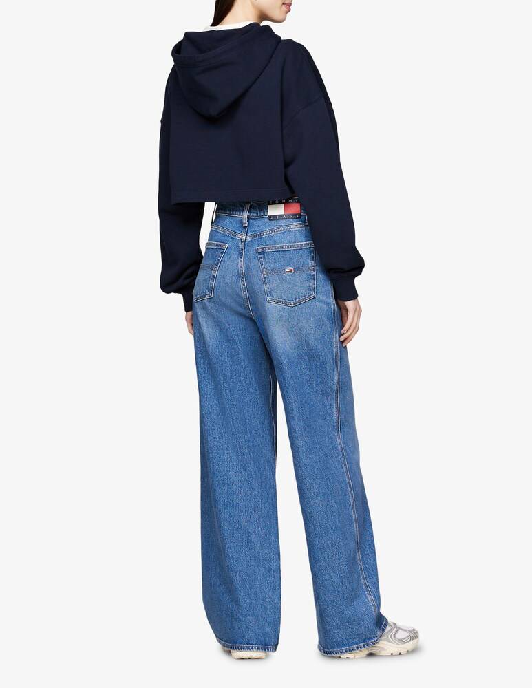 Tommy Jeans Felpa con cappuccio in cotone Vendita Economica