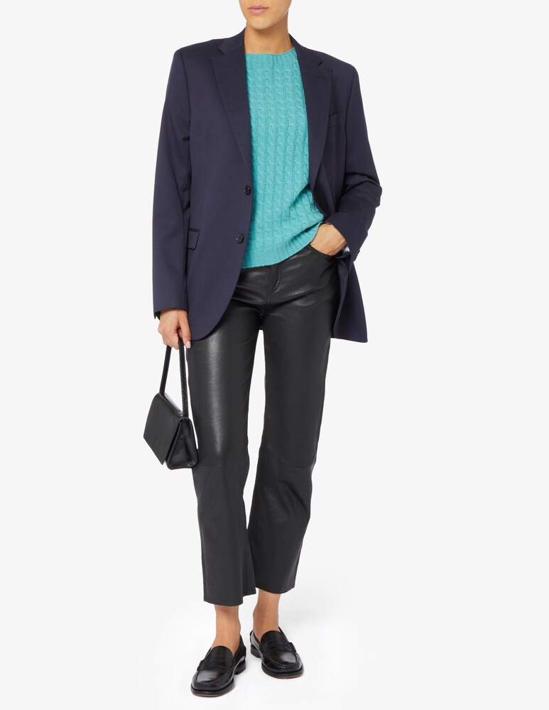 Elizabeth Ascot Maglione scollo a barca con treccia Negozio