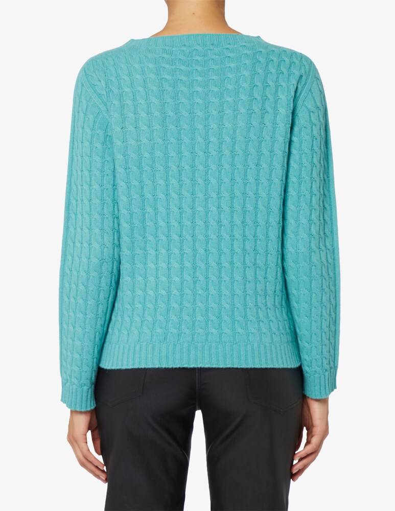Elizabeth Ascot Maglione scollo a barca con treccia Negozio