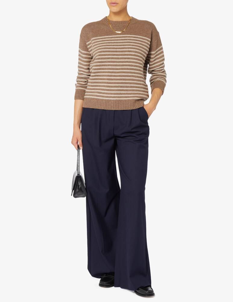 Rinascente Collection Maglione girocollo a riga boxy Acquista Ora
