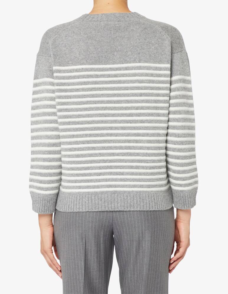 Rinascente Collection Maglione girocollo a riga boxy Promozione Limitata