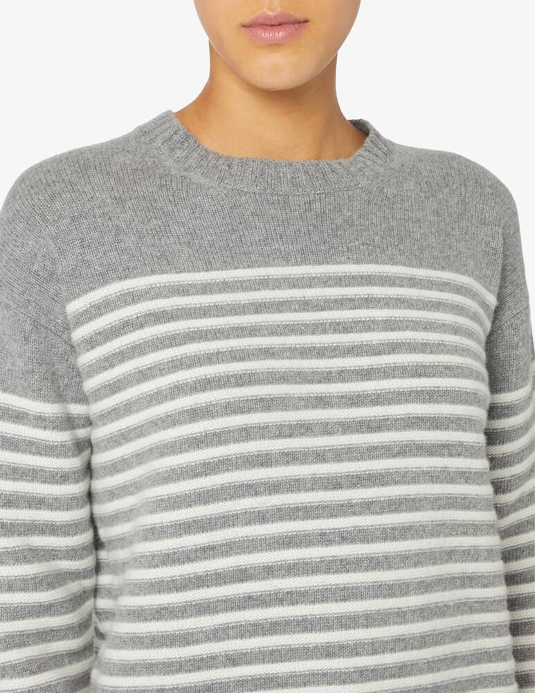 Rinascente Collection Maglione girocollo a riga boxy Promozione Limitata