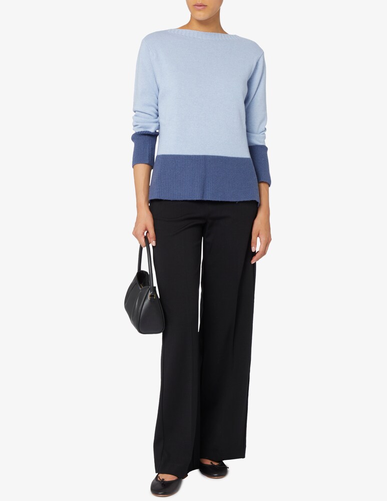 Elizabeth Ascot Maglione scollo a barca Saldi Di Fabbrica