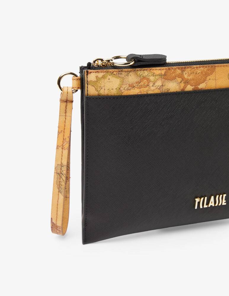 Alviero Martini Clutch piatta con polsiera Vendita