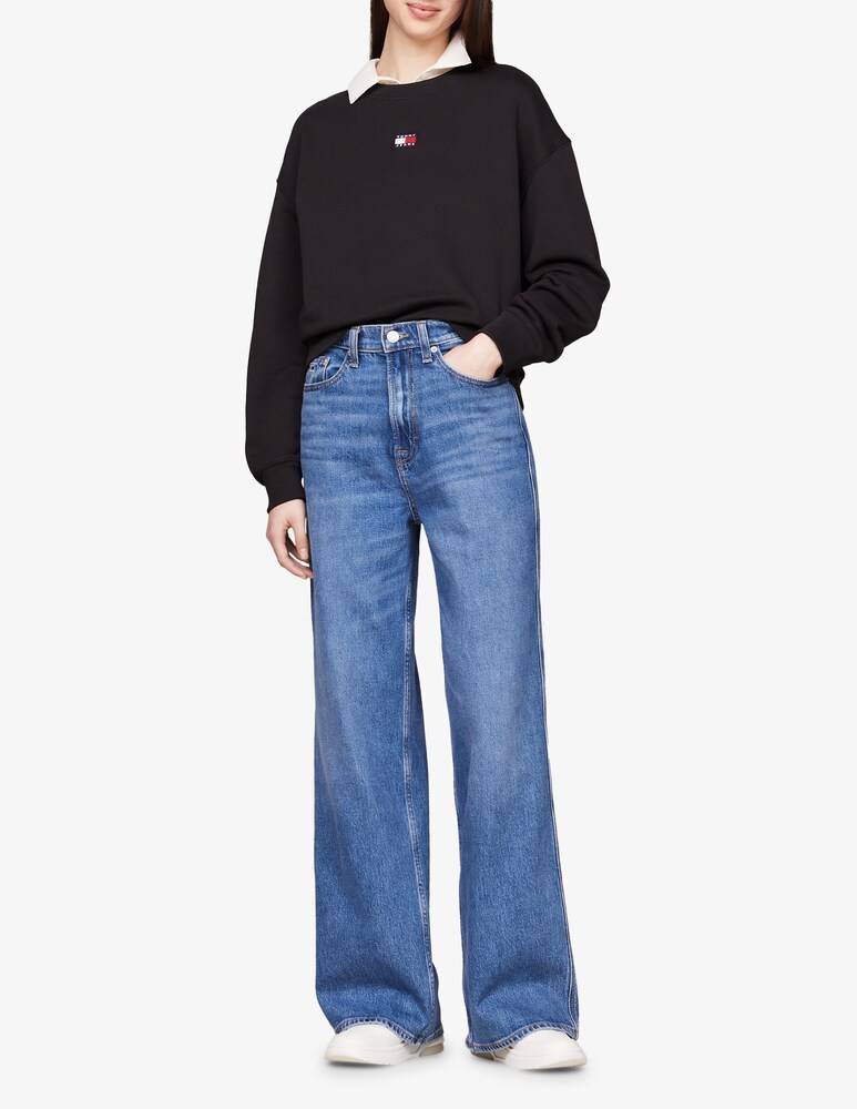 Tommy Jeans Felpa in cotone Offerta