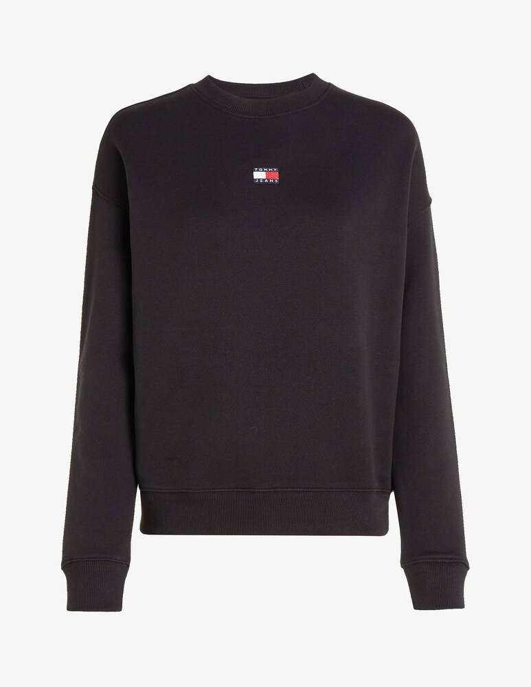 Tommy Jeans Felpa in cotone Offerta