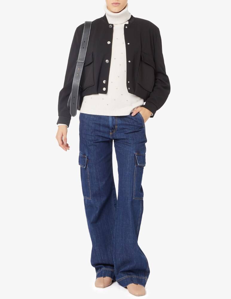 Elizabeth Ascot Maglione in misto lana Online
