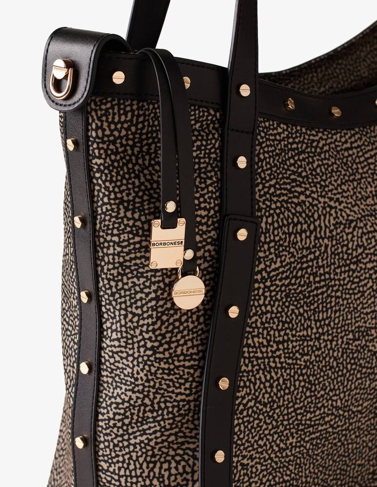 Borbonese Borsa shopper Metropole L Vendita Calda