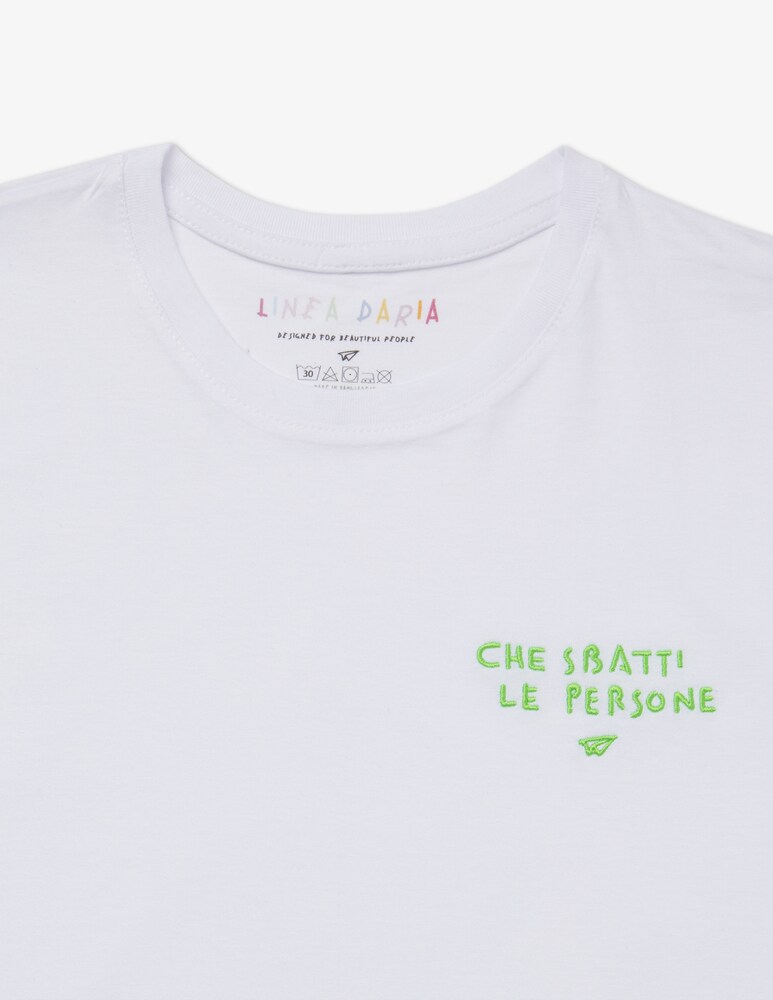Linea Daria T-shirt Che sbatti le persone Italy
